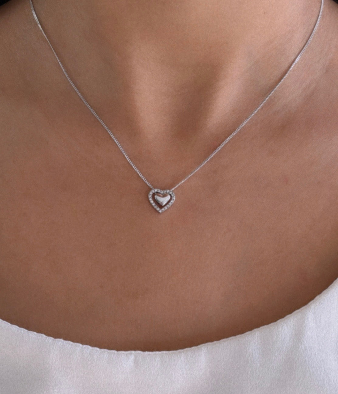 Eternal Heart Pendant Necklace