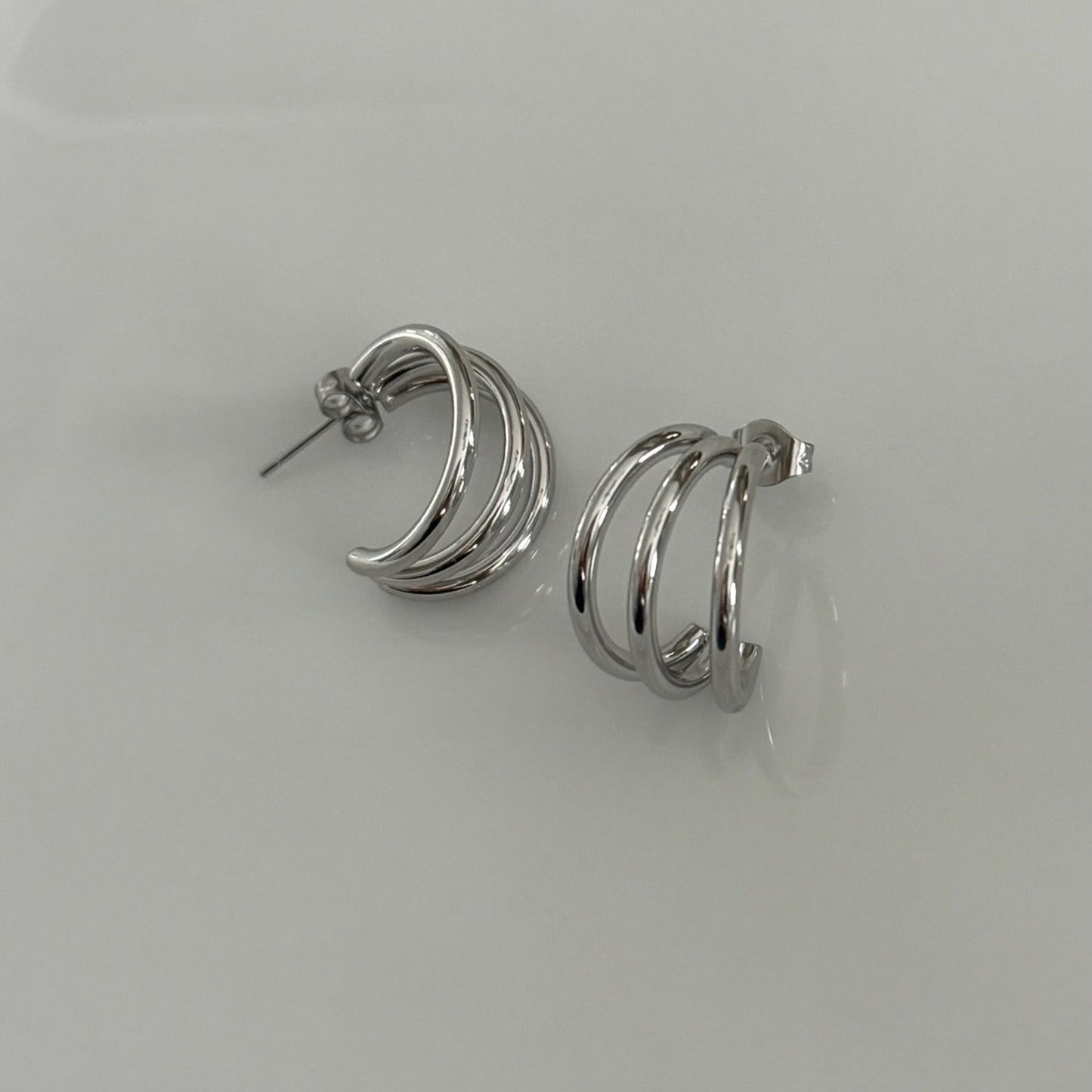Triple Hoop Earrings