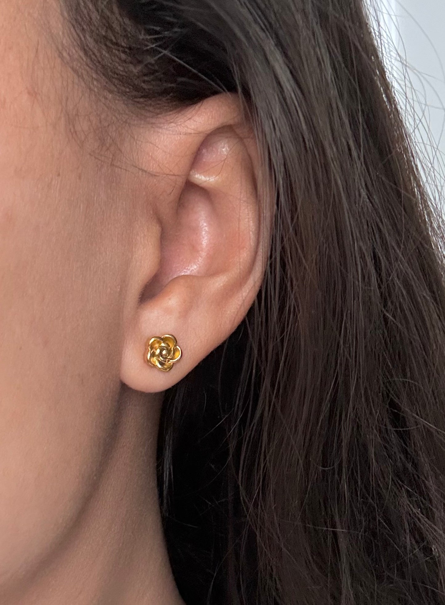 Rose Stud Earrings