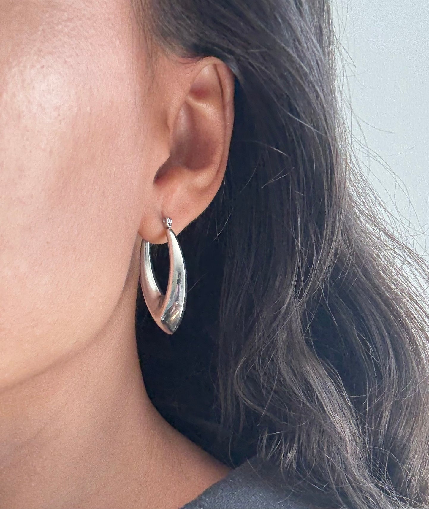 Pinnacle Hoop Earrings