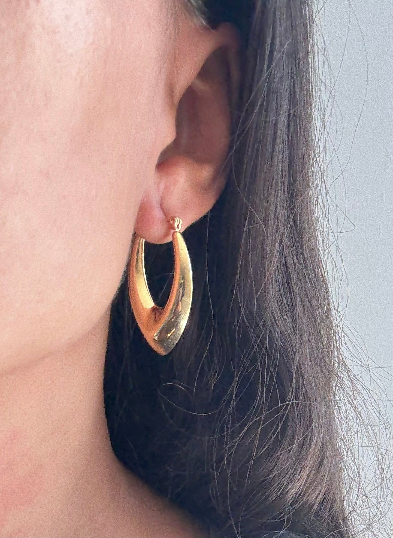 Pinnacle Hoop Earrings