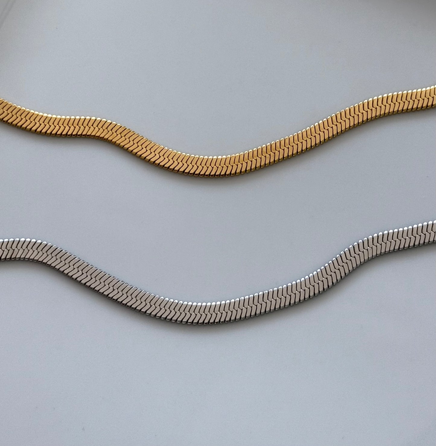 Herringbone Chain Necklace