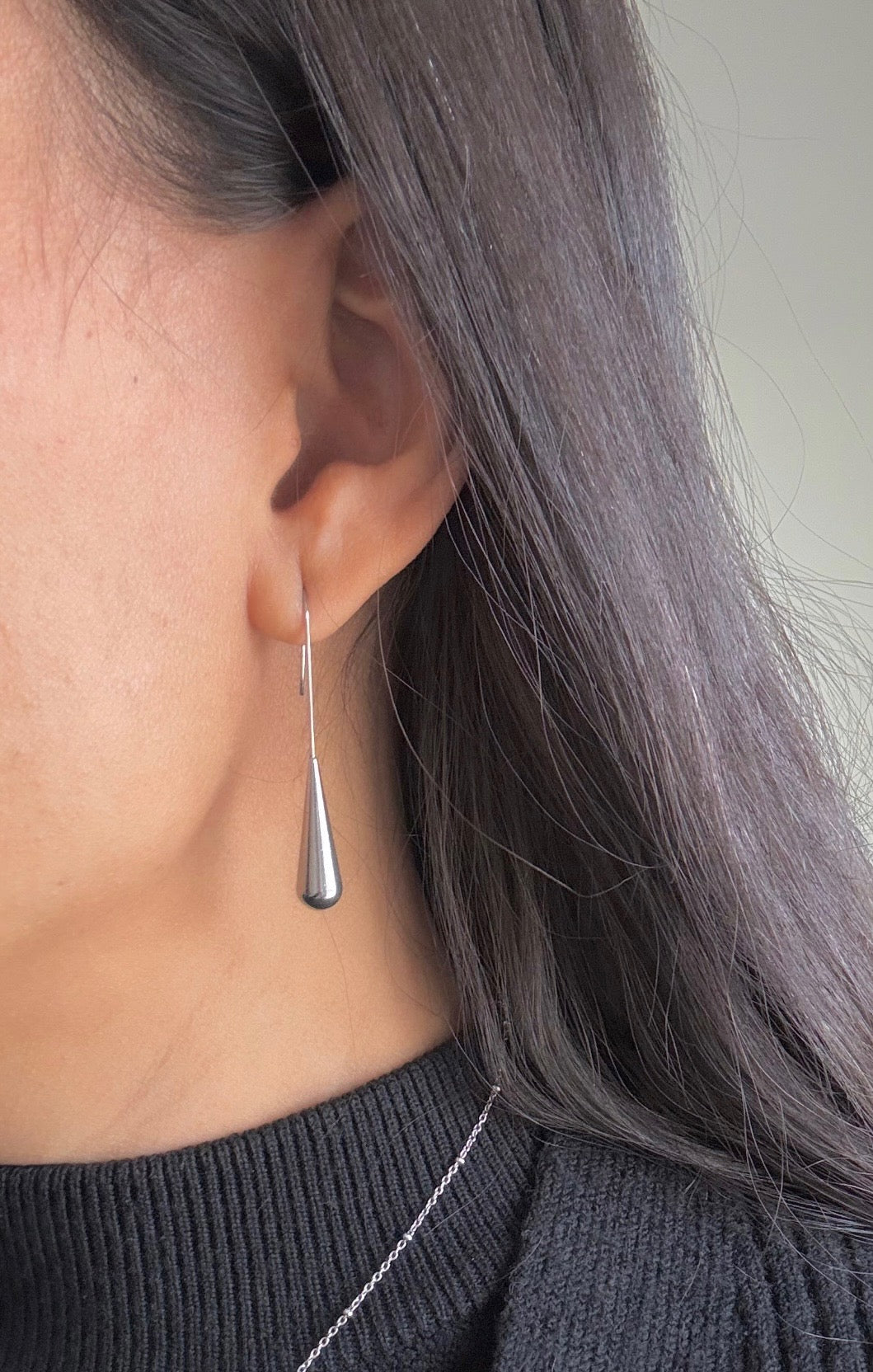 Sleek Drop Earrings