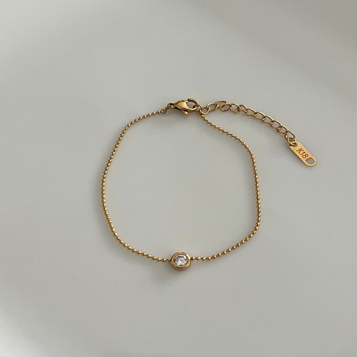 ball chain dainty bracelet