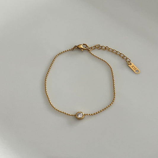 ball chain dainty bracelet