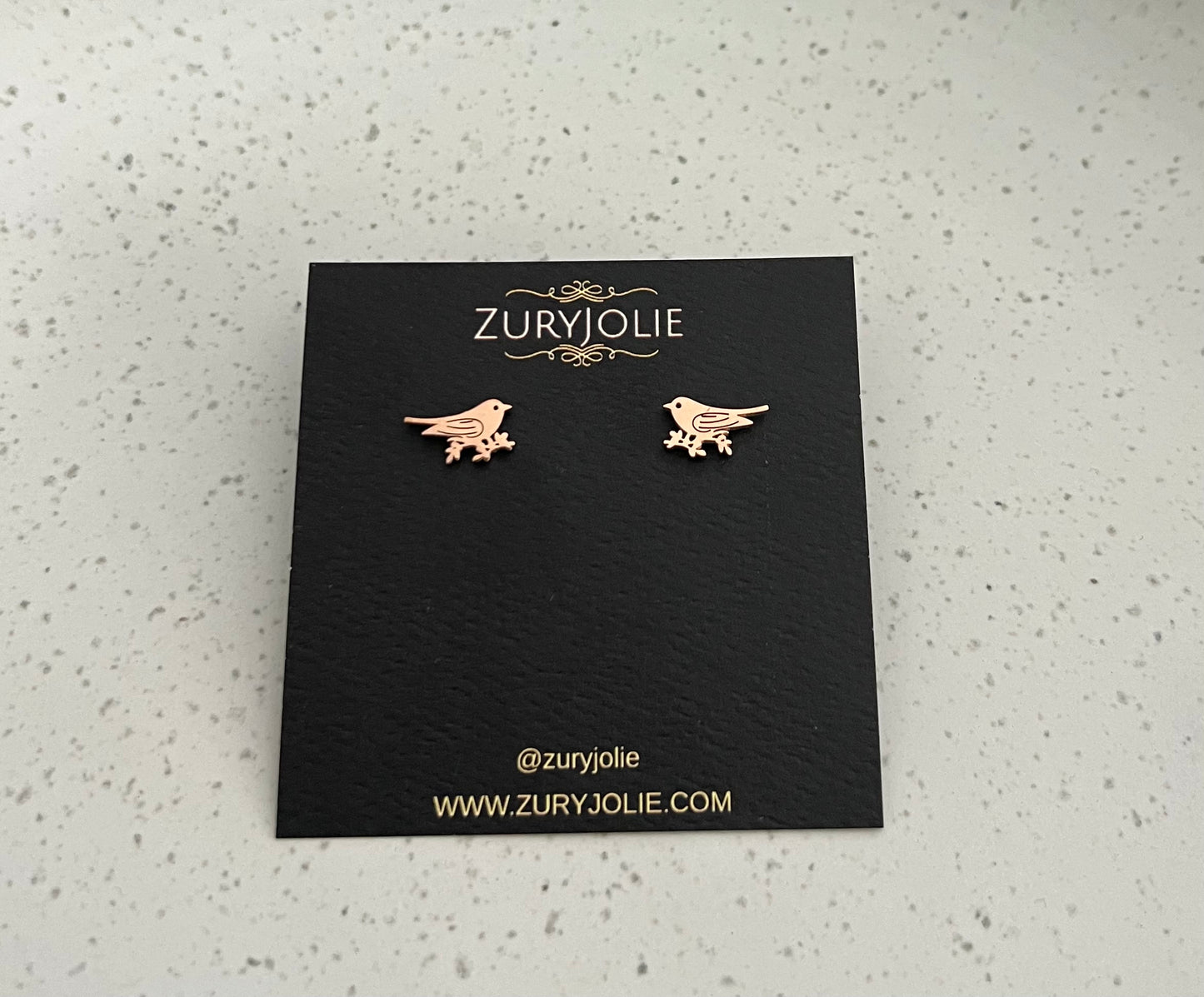 Bird Stud Earrings