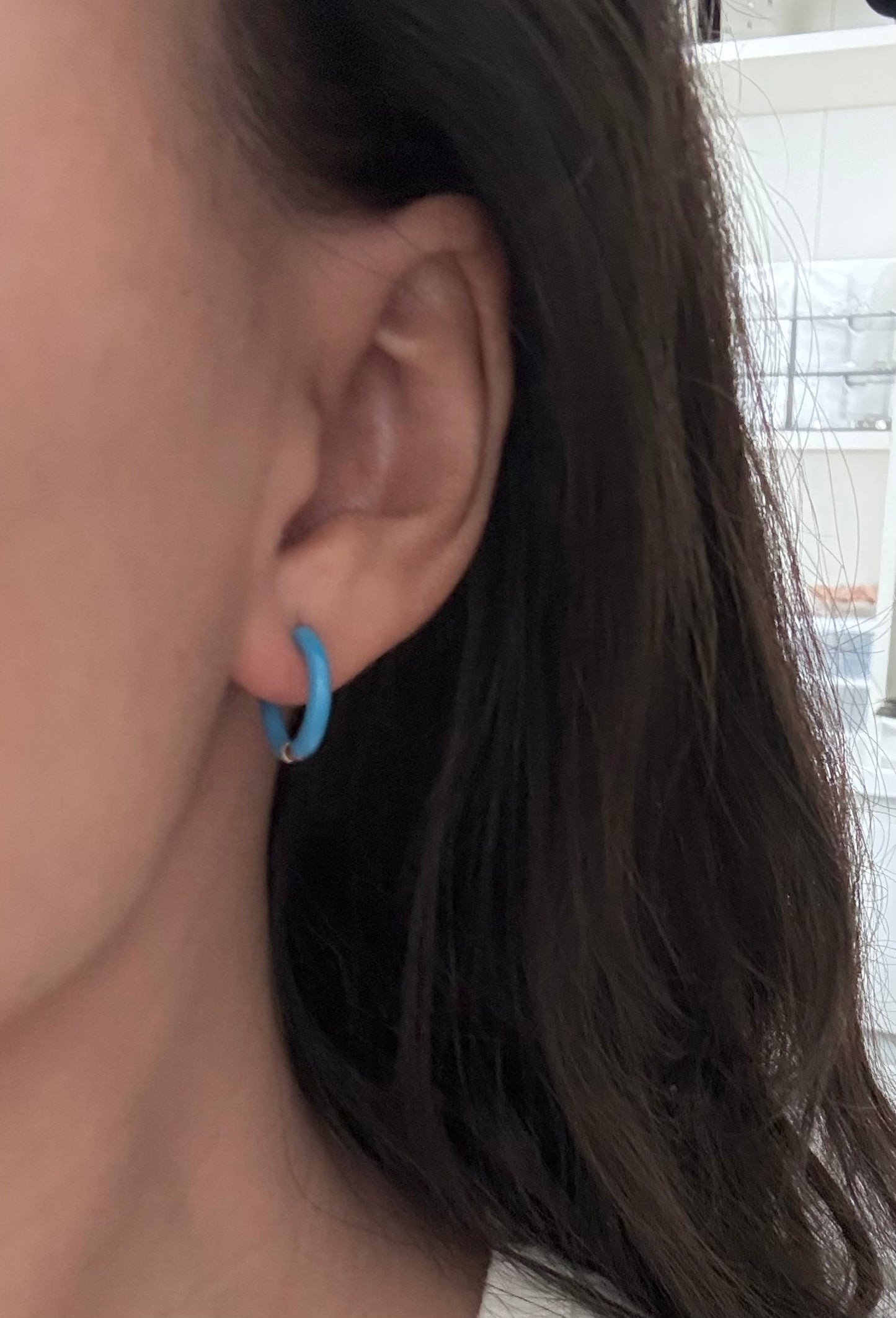 Color Hoop Earrings