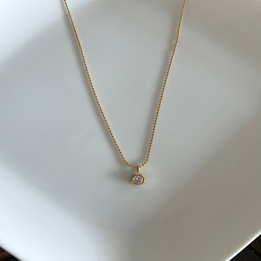 CZ Pendant Necklace