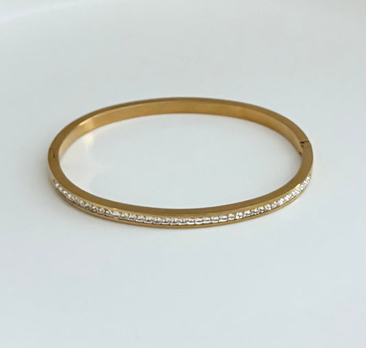 Gold Brilliance Bangle