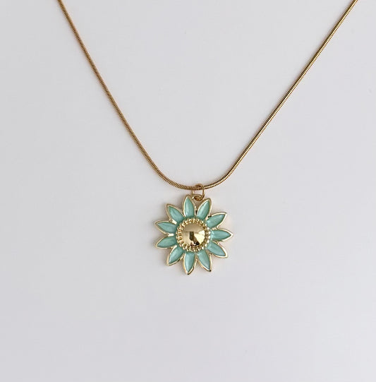 Flower Pendant Necklace