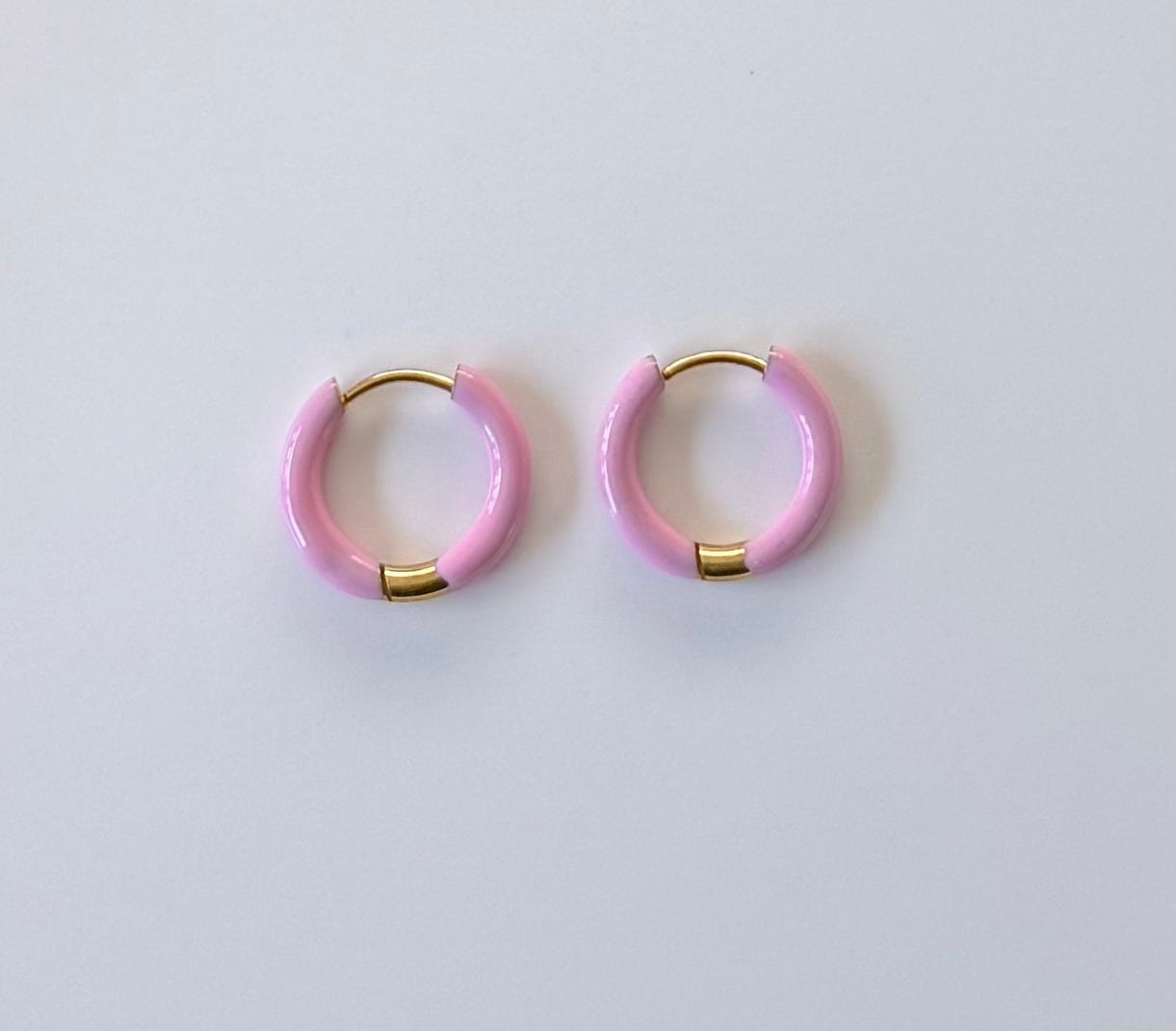 Color Hoop Earrings