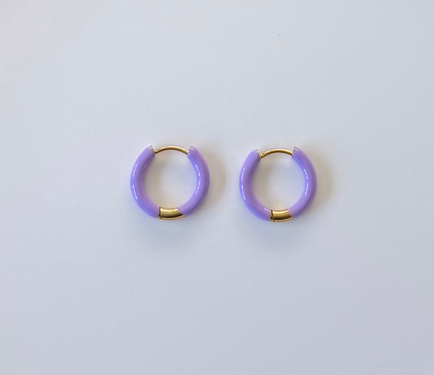 Color Hoop Earrings