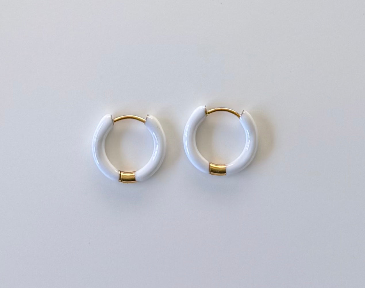 Color Hoop Earrings