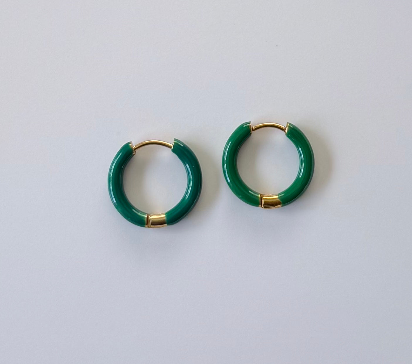 Color Hoop Earrings