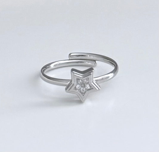 Sparkly Star Ring