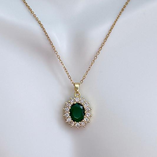 Regal Emerald Necklace