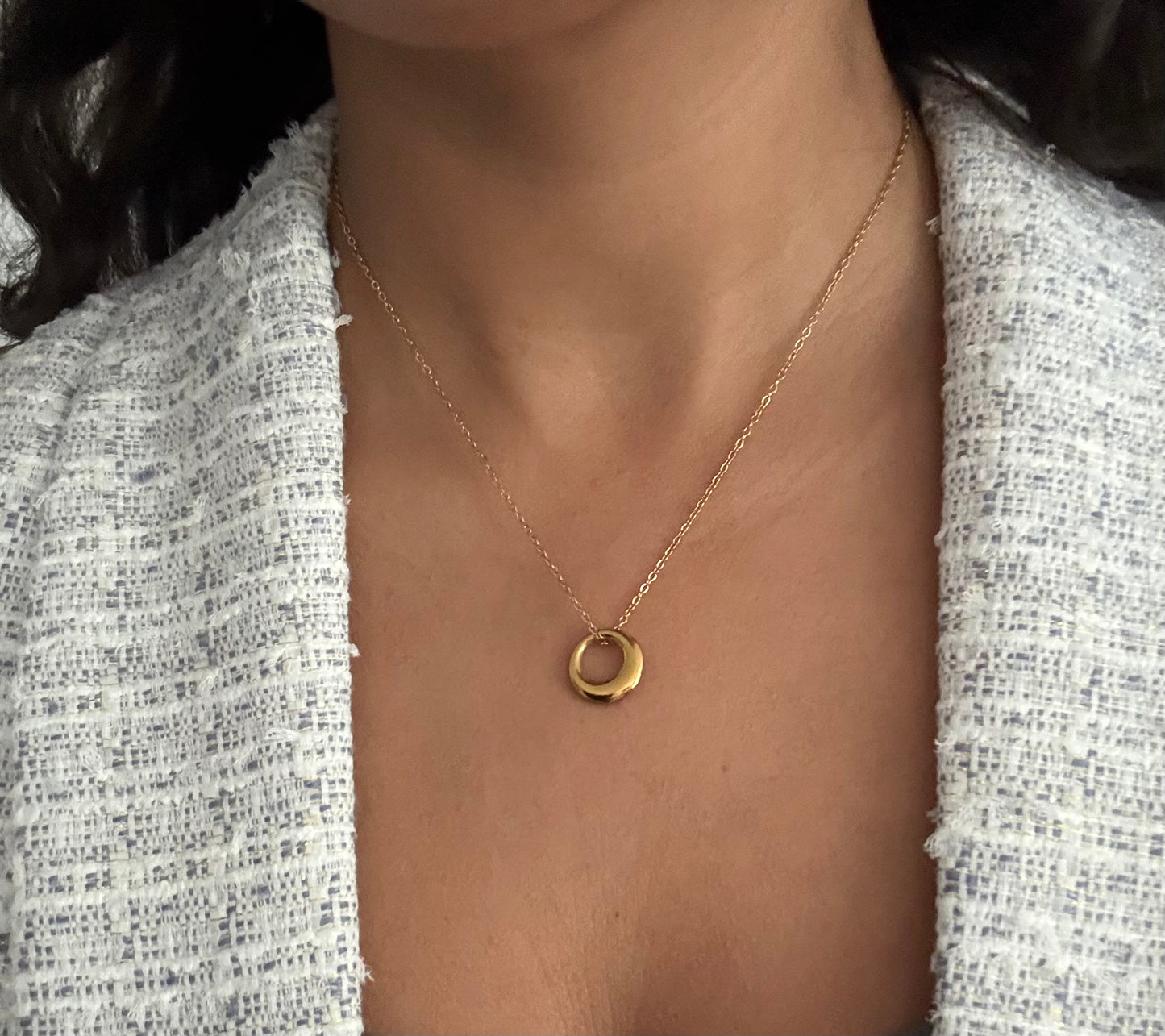 Golden Loop Necklace