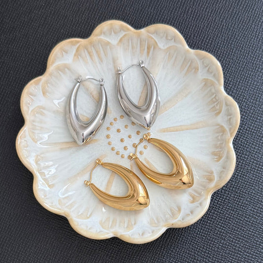Pinnacle Hoop Earrings