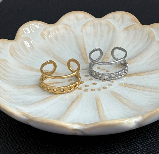 The Duo Adjustable Ring