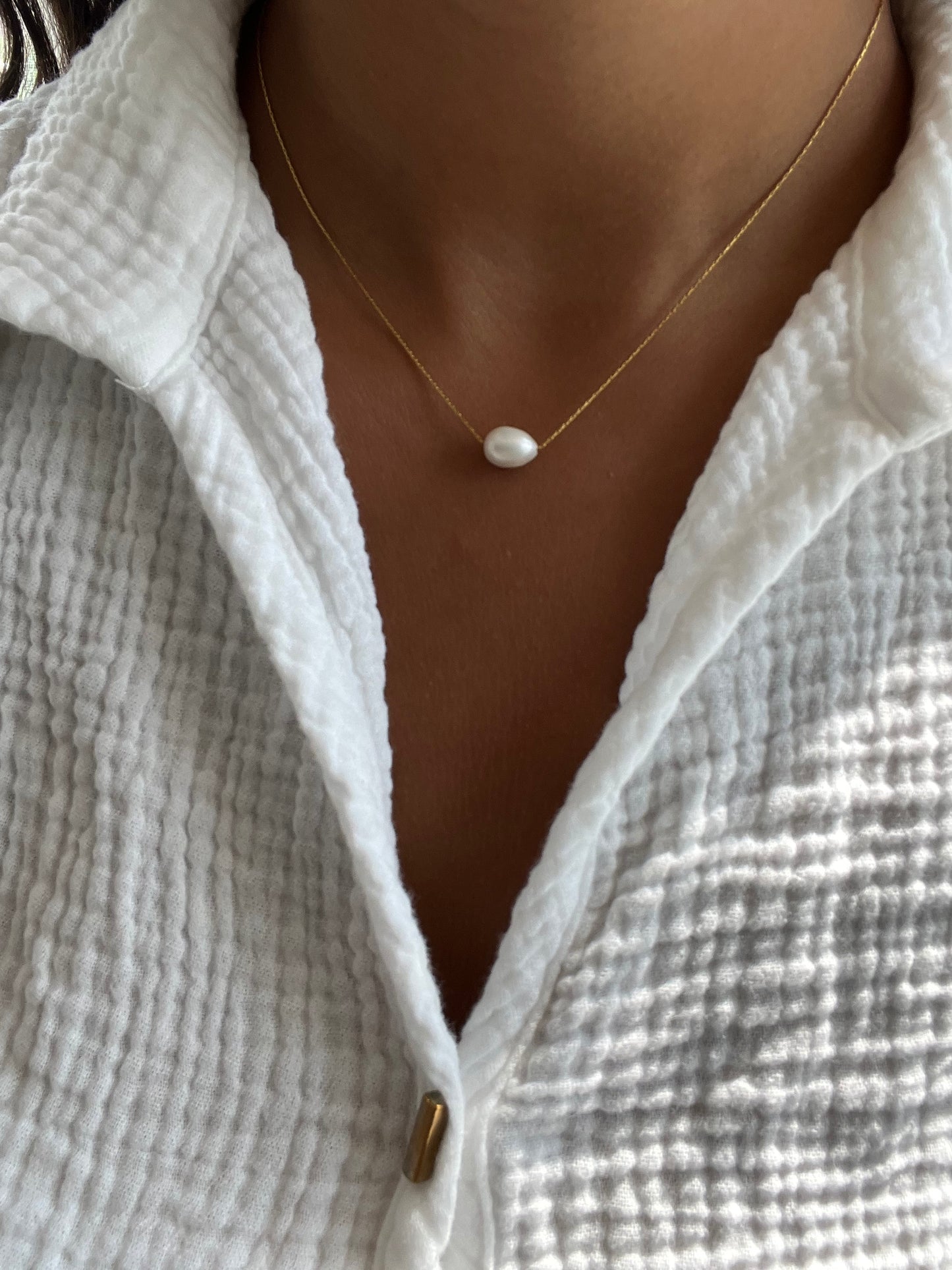 Pearl Grace Pendant Necklace