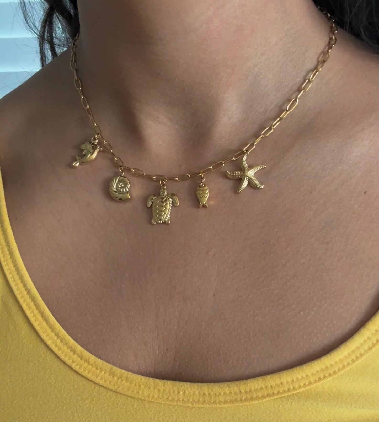Ocean Charm Necklace