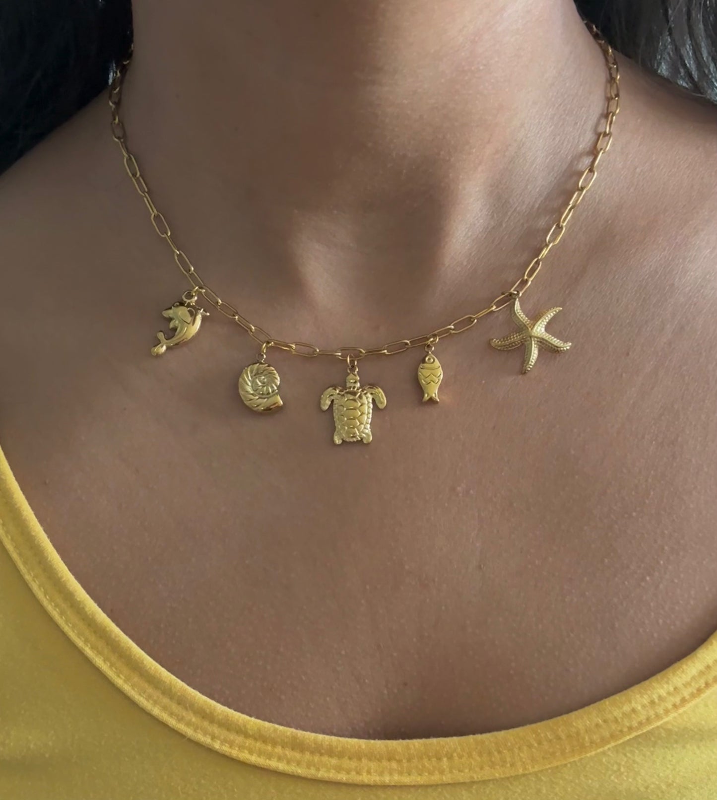 Ocean Charm Necklace