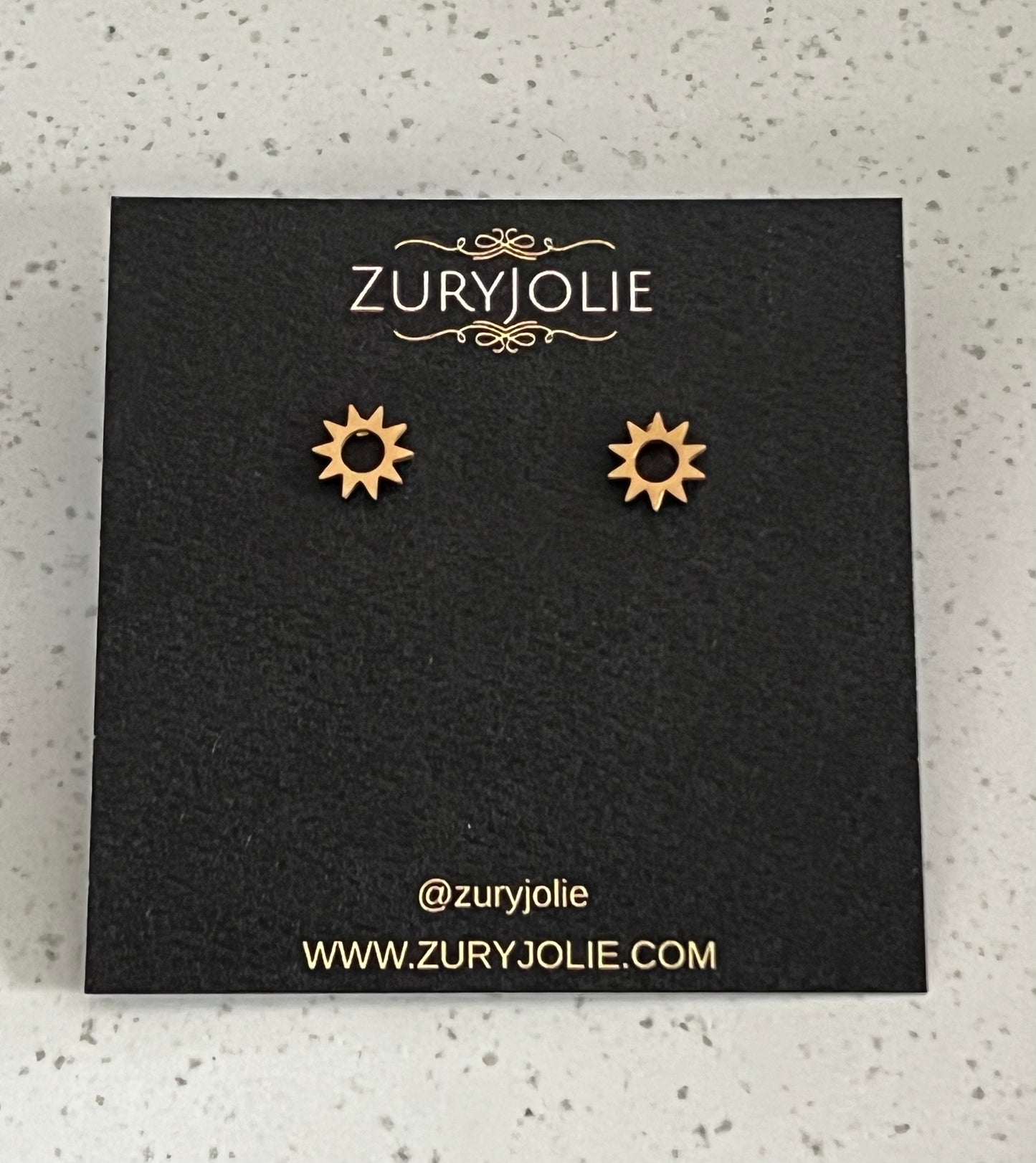 Sun Stud Earrings