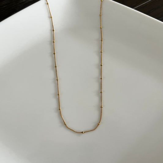 Beaded Chain Necklace