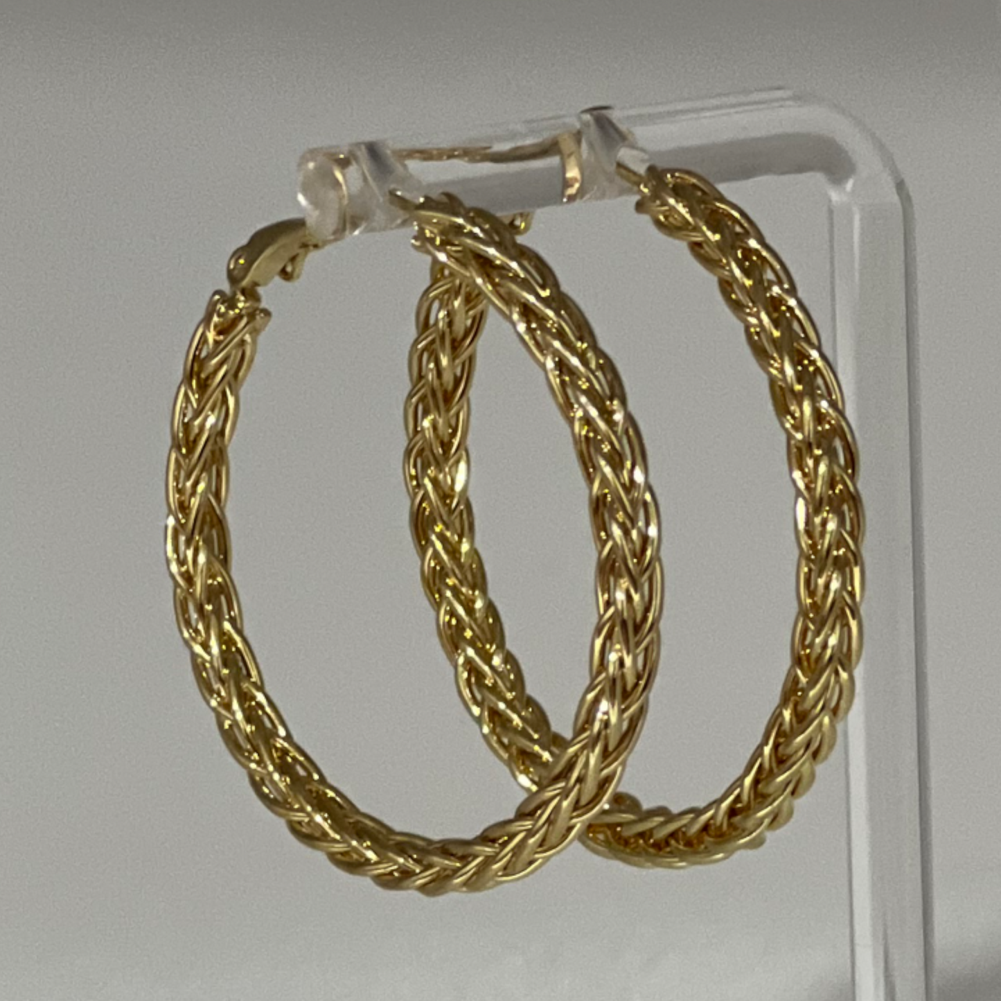 Braided Hoop Earrings